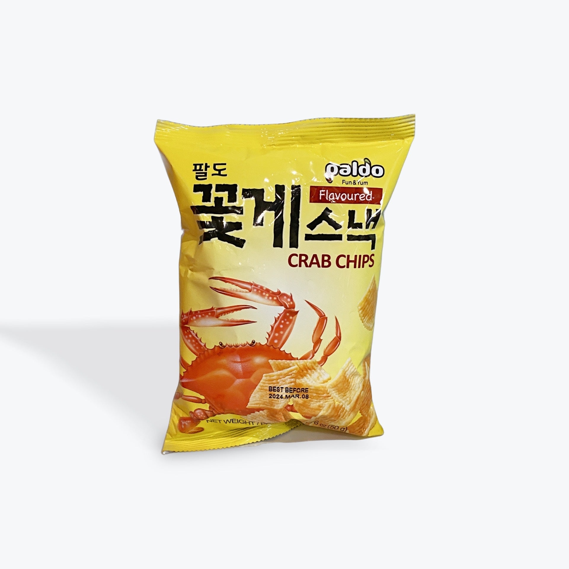Paldo Crab Chips Andora's Bubble Tea Shop